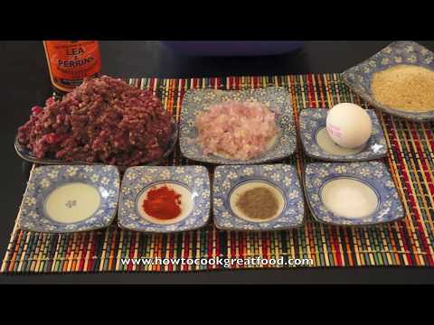 Homemade Juicy Burger Patties Recipe - Super Fast &amp; Tasty Beef Hamburger Patty