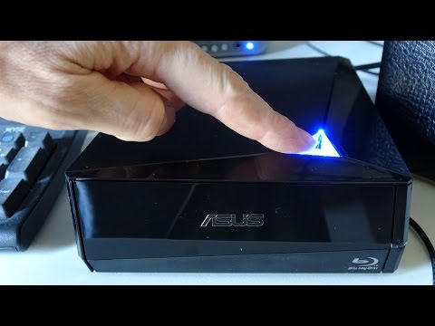 Asus 12x Blu-ray USB External Burner - BW-12D1S-U Lite / review - unboxing