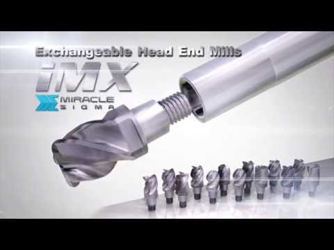 iMX Series Exchangeable Head Milling System from Mitsubishi Materials