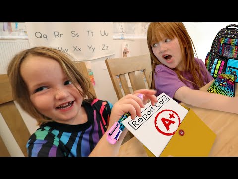 SUMMER SCHOOL with Adley &amp; Niko!!  Mom is our Art Teacher! new Back to School supplies for first day