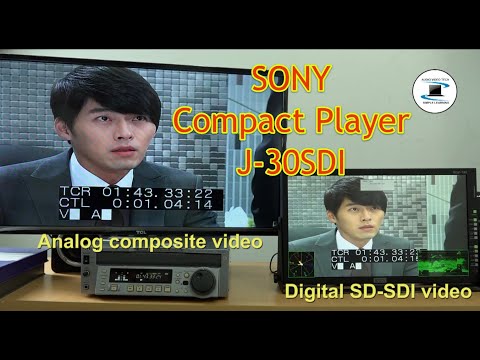 Sony Compact Player J-30SDI : Overview.