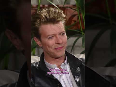 "I'm not ever playing these songs again" - Interview #DavidBowie #TopPop #interview #shorts