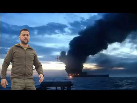 UKRAINE SINKS 100,000-TON RUSSIAN SHIP IN THE BLACK SEA || 2026