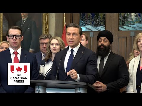 Poilievre says Carney must answer for weak economy