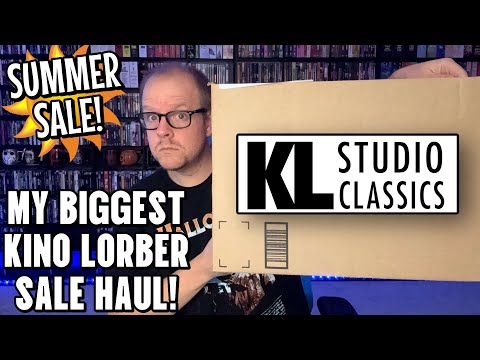My BIGGEST Kino Lorber BLURAY And 4K Sale HAUL! 