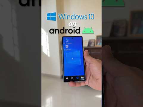 Windows 10 on ANDROID SMARTPHONE!!!