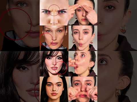 Face Shape Workout for Girls | Slim Face &amp; Jawline Exercises #short #america #us