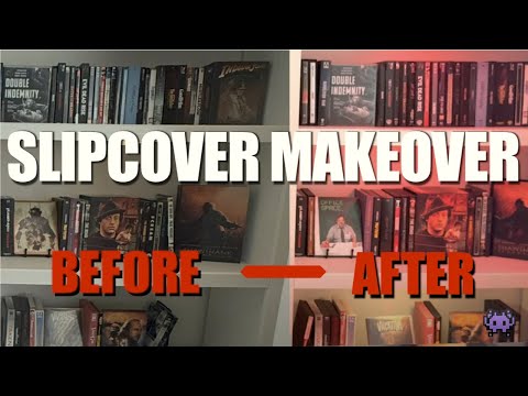 My Movie Shelf Looked Terrible — So I Added Slipcovers