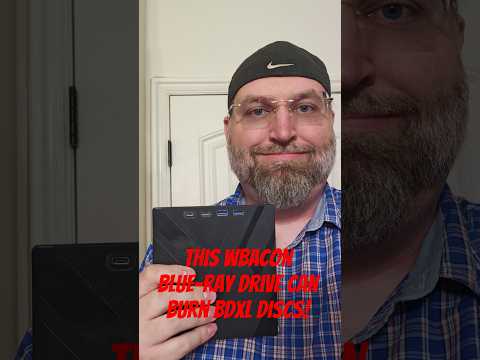 The WBACON Blu-ray Drive Can Burn BDXL Discs!
