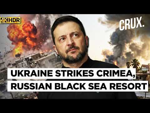 Ukraine Hits 'Russian Amazon,' Black Sea Resort As Romania Scrambles F-16s Over Drone Incursion | 4k