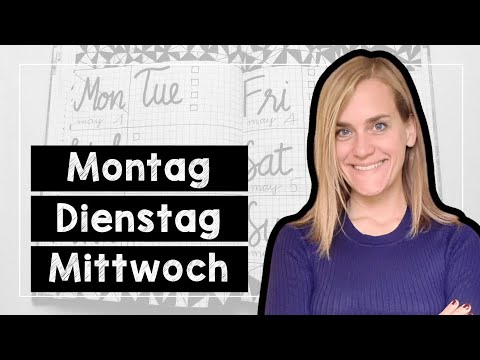 Learn the Days of the Week in German with Pronunciation Tips and Easy Sentences - A1
