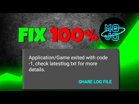 How to Fix Application/Game Exited With Code 1 in Mojo launcher/pojav launcher