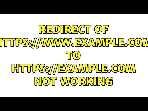 redirect of https://www.example.com to https://example.com not working