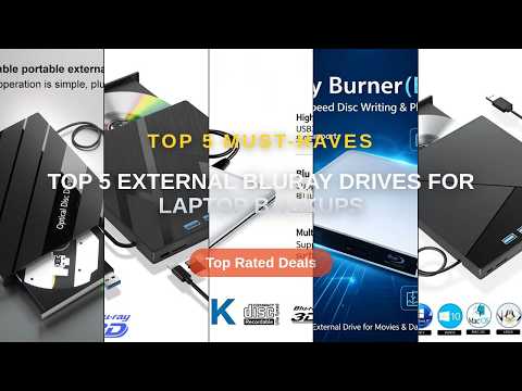 Best Top 5 External Bluray Drives For Laptop Backups on AliExpress | Review - External 4K Blu Ray Op