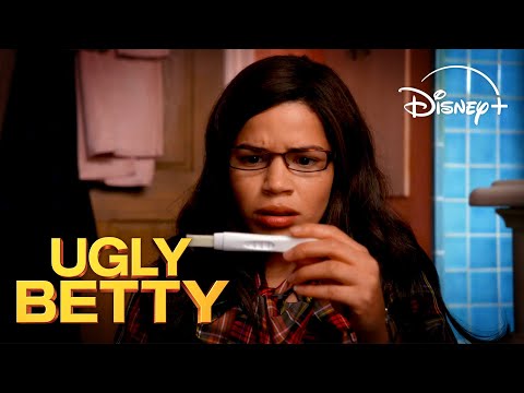 Betty &amp; Hilda Take A Pregnancy Test | Ugly Betty | Disney+ UK