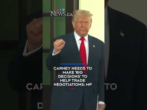 Carney needs to make 'big decisions' to help trade negotiations: MP