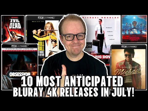 My 10 MOST Anticipated 4K &amp; Bluray Releases In JULY 2026!