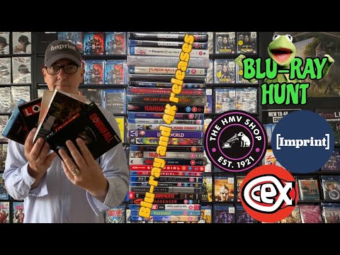 Blu-ray Hunt #327 07/09/26 HMV…CEX…Imprint Films and Burgess Hill.