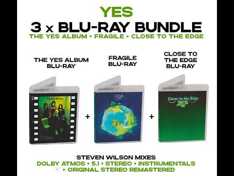 More Yes Dolby Atmos Blu-Ray Audio Discs Announced for 31 July 2026