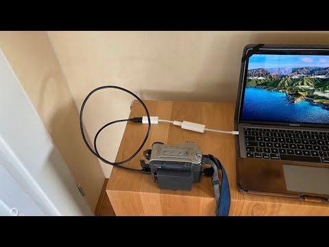 Mini DV overzetten naar Macbook Air middels USB-C