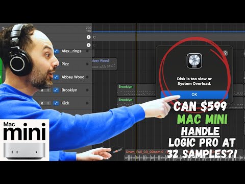 Can the $599 M4 Mac mini HANDLE Logic Pro at 32 Samples?!