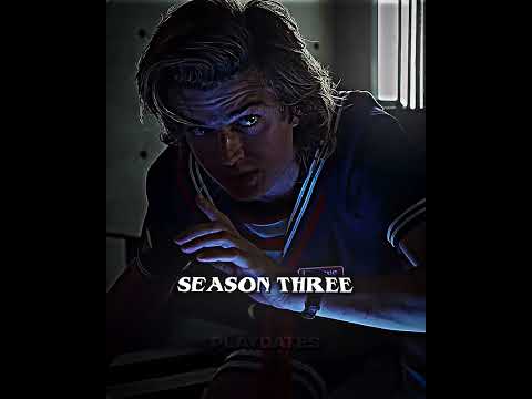 King Steve Throughout The Seasons #steveharrington #strangersthing #shorts #joekeery