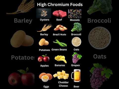 High Chromium Foods #diabetes #healthyfood #chromium