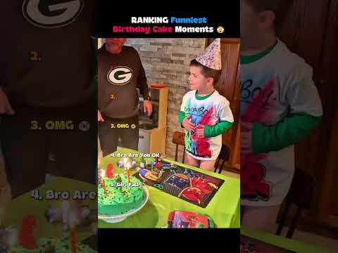 RANKING Funniest Birthday Cake Moments 🫨