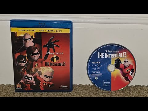 The Incredibles USA Blu-Ray Walkthrough (2011)