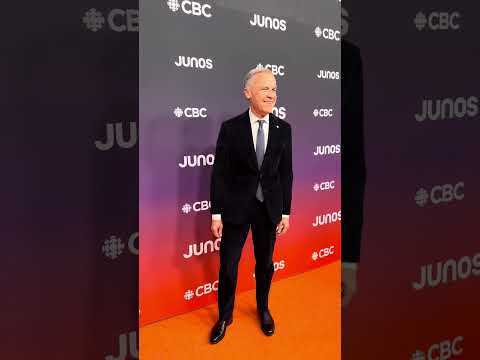 Prime Minister Mark Carney has arrived at the Juno Awards!