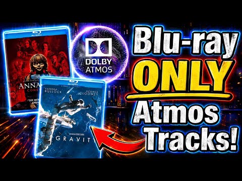 Dolby Atmos tracks that are ONLY available on Blu-ray! 