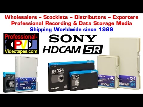Sony HDCAM SR tapes wholesale supplier exporter best prices sale