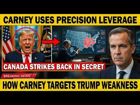 1 MIN AGO: Carney Uses PRECISION LEVERAGE  — How Mark Carney Is Targeting Trump Weakest Districts