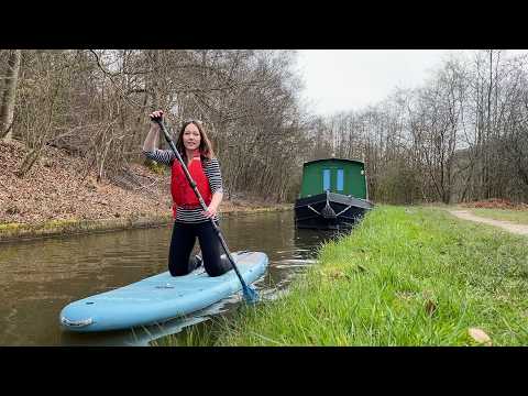 Betty on a paddleboard!