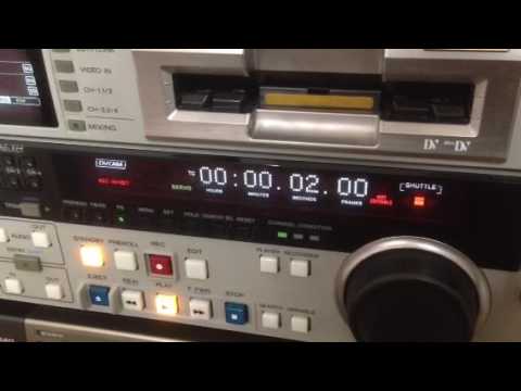 02.DVCAMで記録されたDVCPROテープを再生