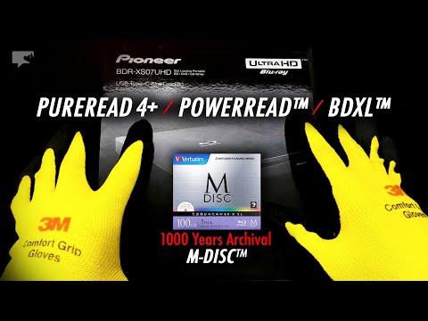Pioneer 4K Ultra HD Drive (PureRead 4+, PowerRead™, M-DISC™, BDXL™) | odear