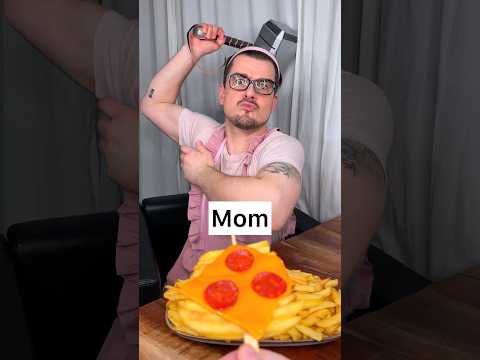 How to make the best FRIES PIZZA for your mom?😎❤️🍟🍕| CHEFKOUDY