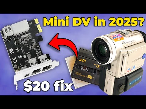 VHS? Better! Mini DV: $20 Solution for Stunning Quality in 2024!