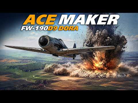 Dora The Destroya | FW-190 D9 DORA In Virtual Reality PIMAX - 5090 RTX | IL-2 | WWII