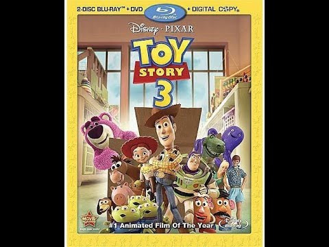 Opening/Closing to Toy Story 3 2010 Blu-Ray (Disc 1, 60fps)