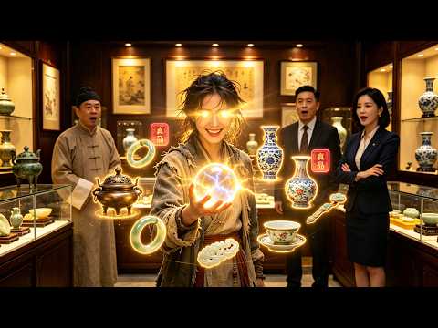 A foolish girl gets a magical bead, awakens x-ray vision, and gets rich from appraising treasures!