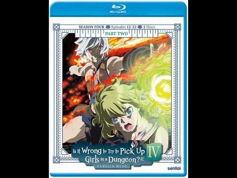 Opening to Danmachi Season 4 (Part 2) 2024 Blu-ray (Disc 1)