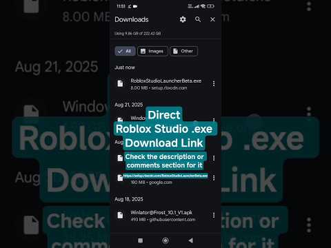 Direct Roblox Studio .exe Download | No Computer Needed #robloxstudio #robloxstudiotutorial #roblox