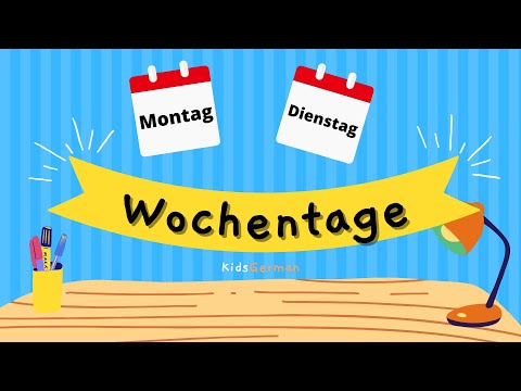 Learn German | Wochentage | Days of the week | German for Kids