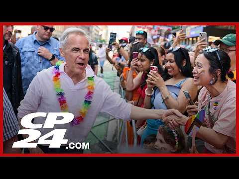 ‘Love who you want to love’: PM Mark Carney speaks about LGBTQ+ rights at Toronto Pride