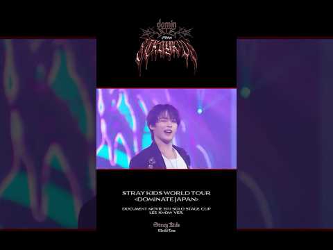 LIVE Blu-ray『Stray Kids World Tour ＜dominATE JAPAN＞』 Document Movie Ep.1 Solo Stage Clip (Lee Know)