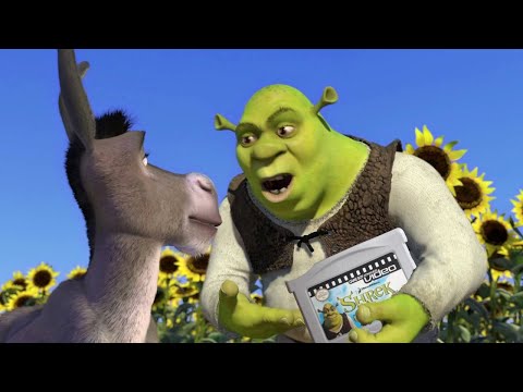 Watching Shrek on a Gameboy Advance