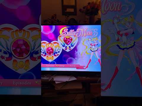 Sailor Moon SuperS complete blu ray menu disc 1 #sailormoonsupers