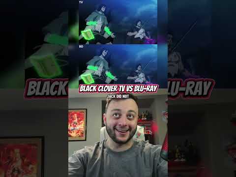 Black Clover TV vs Blu-ray