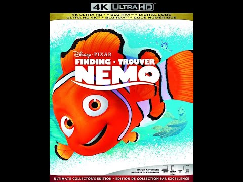 Opening to Finding Nemo 2019 Blu-Ray (Disc 1, Feature Film)